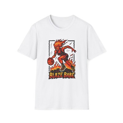 Unisex Softstyle T-Shirt Basketball Blaze Babe Rooftop Slam 