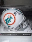 Ricky Williams Autographed Dolphins Mini Helmet Tristar