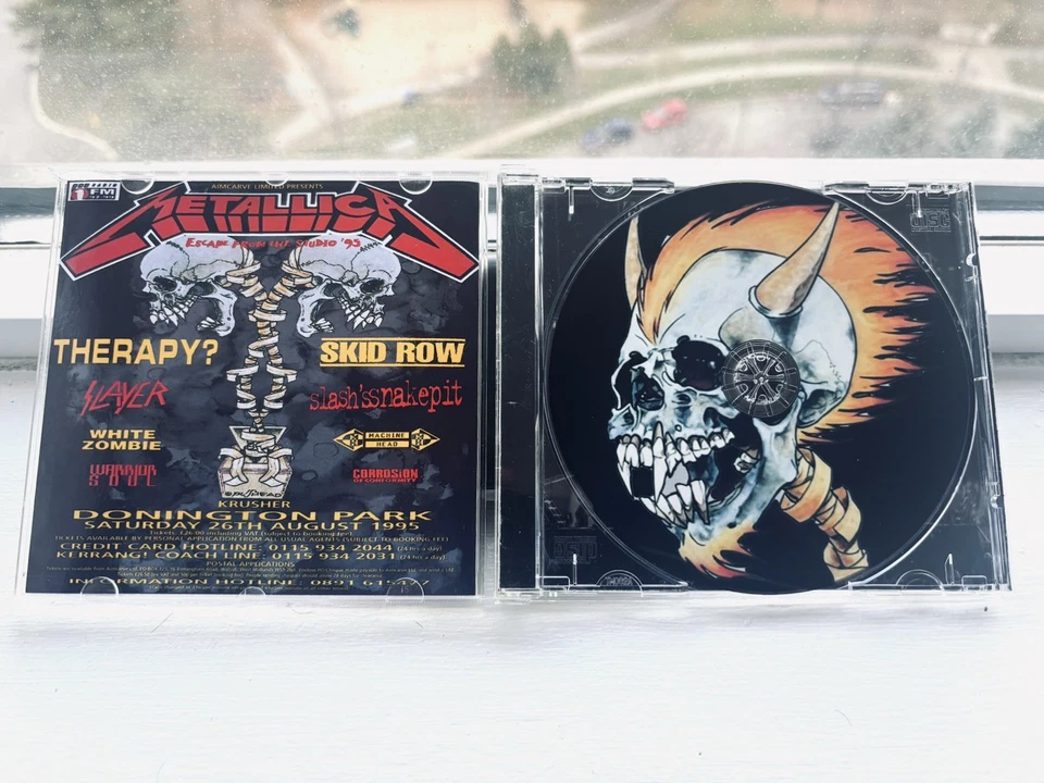 Metallica CD Live Donington 1995 - Image 3 of 3