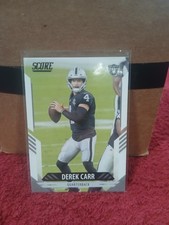 Derek Carr 2021 Panini Score Football #224 NFL Raiders