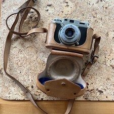 Bolsey B2 35MM Film Camera Wollensak F3.2 44mm - With Original Case