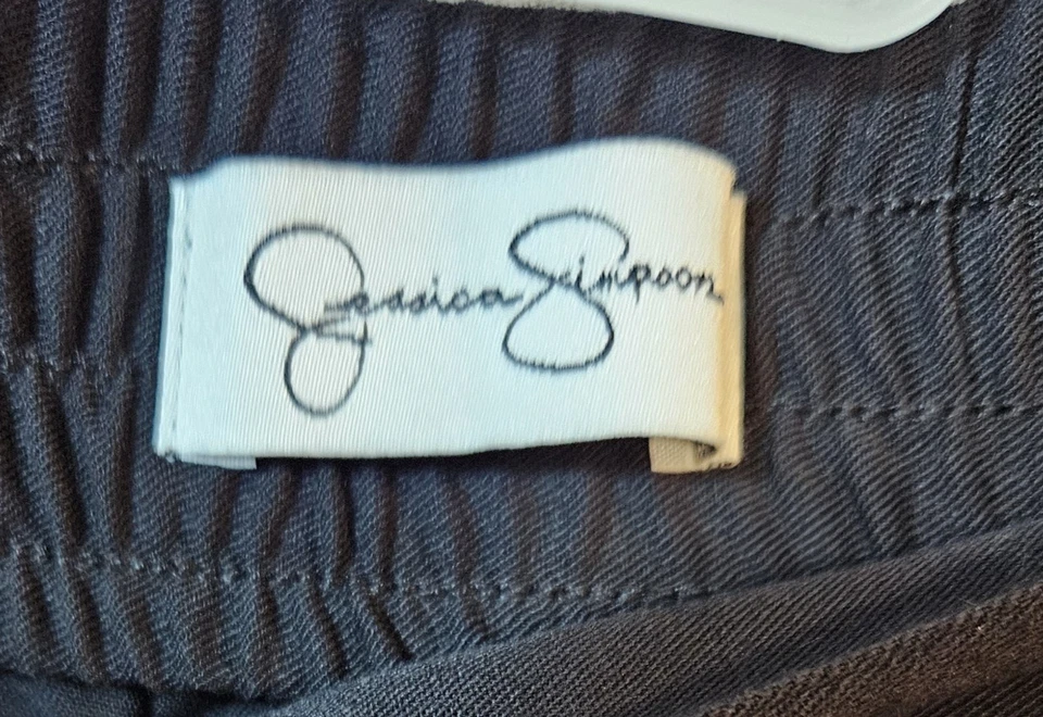 NWT*Jessica Simpson Carmen Pants Womens 2 XL Black Pull On Effortless Comfort  - Image 2 of 4