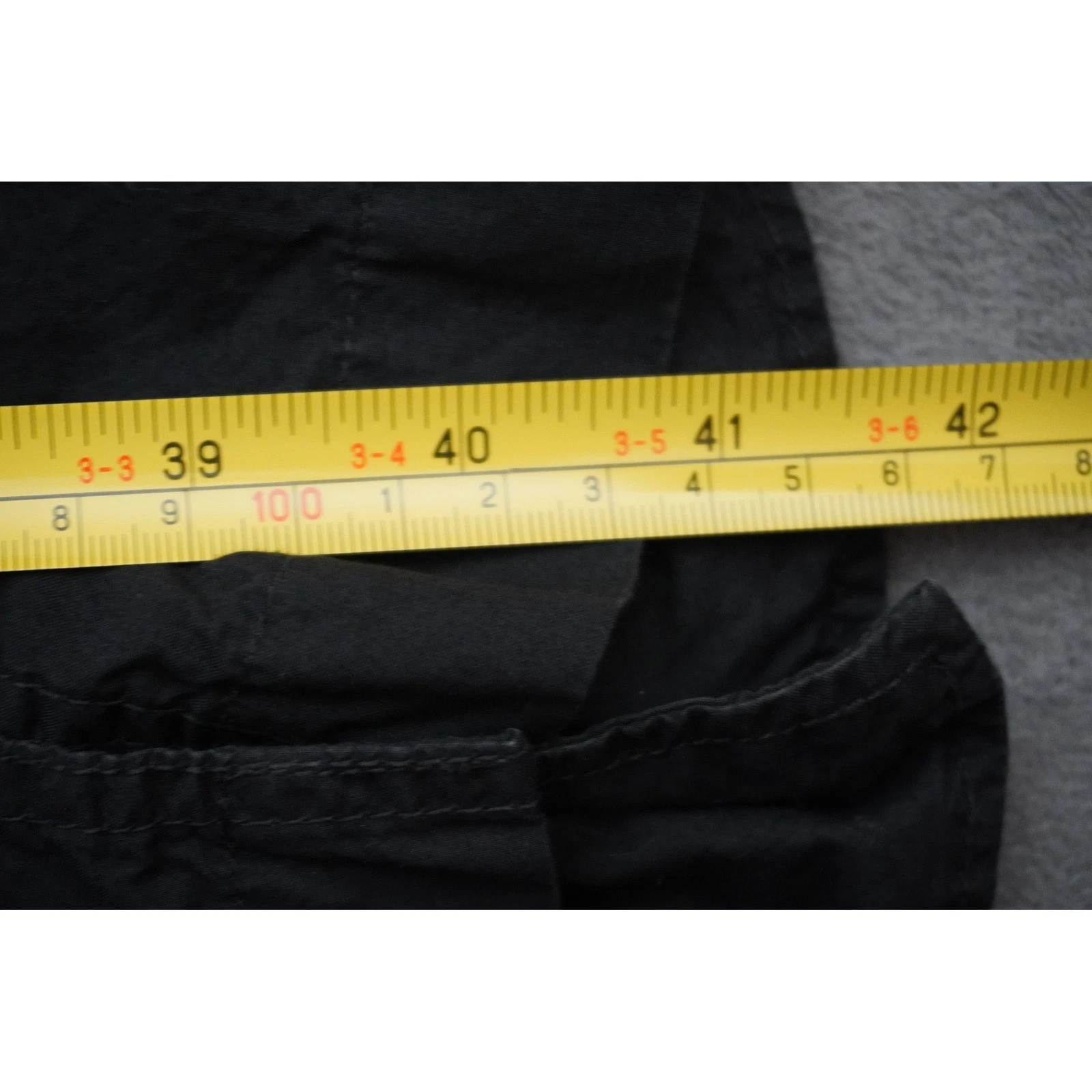 Ordinary Fits Quilt Deli Coat Mens 1 Black Cotton Japanese Shop Workwear Jacket - product detail image 17