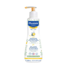 Mustela Baby urishing Cleansing Gel   Hair  Body Wash for Dry Skin - with Natur
