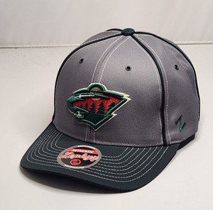 Casquette New Era Minnesota Wild Verte - LNH, Ajustable, été, Homme