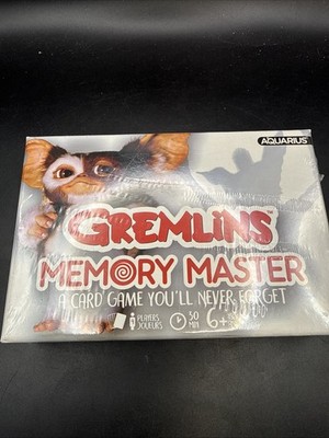 Gremlins Memory Master Card Game NIB Sealed