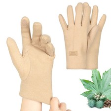 2 Pcs Castor Oil Pack Wrap for Hands, Organic Khaki