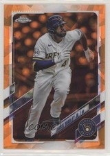 2021 Topps Chrome Update Sapphire Edition Orange 11/25 Jackie Bradley Jr 0h29
