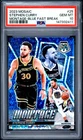 2023 Panini Mosaic Basketball Fast Break Blue Stephen Curry #25