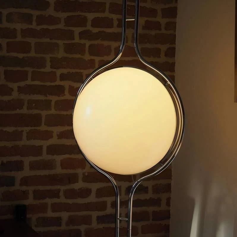 Floor-to-Ceiling Lamp 280cm Adjustable Height Contemporary Design Acrylic Balls - Image 3 of 4