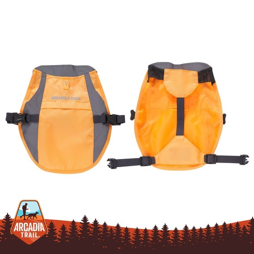 Arcadia Trail Medium Dog High Visibility Reflective Safety Vest Hiking Walking - Picture 4 of 6