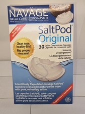     Navage Nasal System Original Saltpods 30 pods Brand New Sealed Salt Pods    