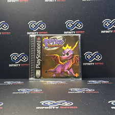 Spyro 2: Ripto's Rage! Sony PlayStation 1 PS1 CIB With Gold Foil Refurbished