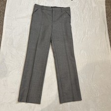 Valentino wool houndstooth black trousers 8