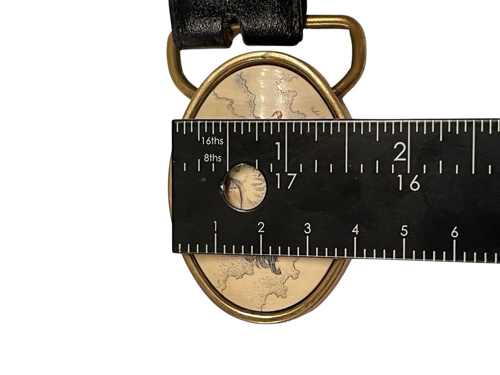 Vintage Basic Tool Supply Solid Brass Unicorn Belt - image 15