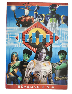 Reboot Seasons 3 & 4 4-Disc DVD Set Shout Factory Region 1