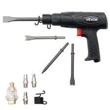 VEVOR Air Hammer 2500-2700 BPM Pneumatic Hammer Air Hammer Kit with 4 Chisels
