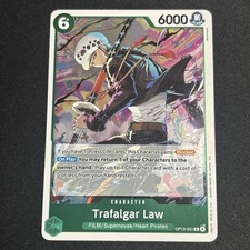 Trafalgar Law OP13-031 - One Piece TCG - NM Near-Mint English R Rare Foil