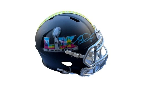 Sam Darnold Signed Seattle Seahawks (Super Bowl LX) Mini Helmet BECKETT BAS