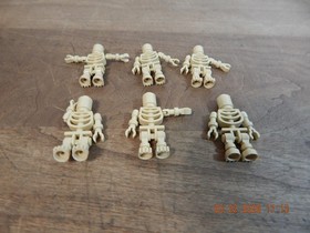 LEGO Ninjago Minifigure Training Dummy Tan gen035 Bowling Pin - LOT OF 6 TOTAL