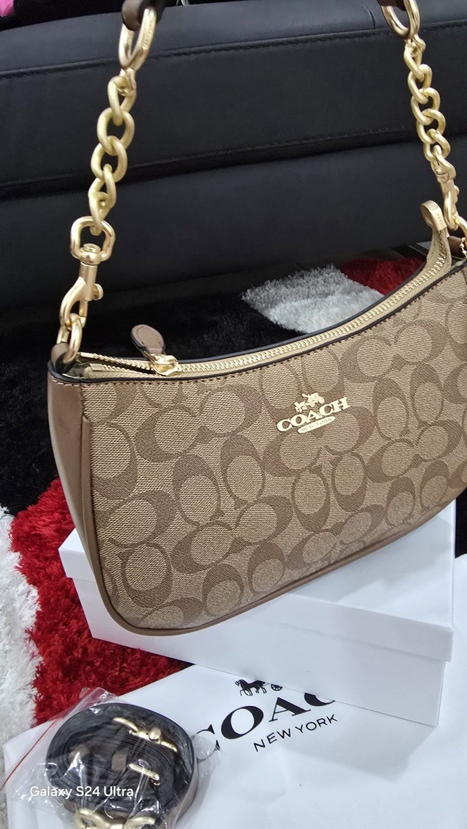 ♡ありがとうSALE！COACH　セージ キャリーオール オフホワイト 2way COACH】コーチ キルティング レザー セージ キャリーオール