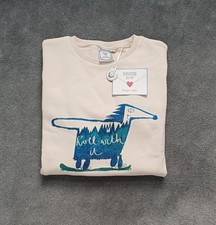 Konges Slojd Rosie Huntington Kids Organic Cotton Sweatshirt Size 7-8 Yrs