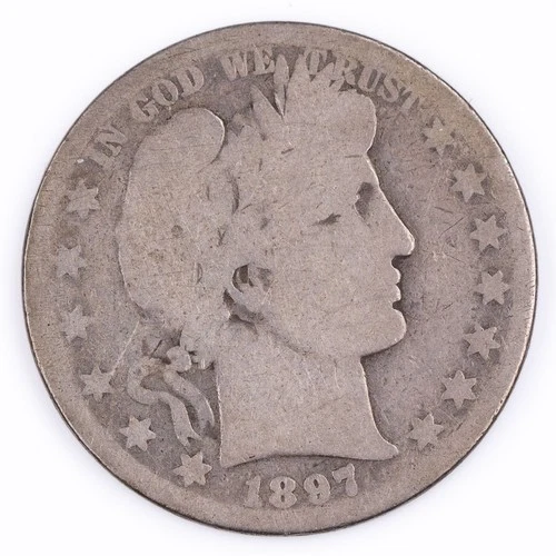 1897-O Barber Half Dollar Key Date 50c Silver