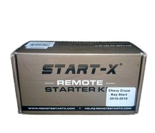 Start-x Remote Starter Kit Chevy Cruze 2010-2019 Key Start Models