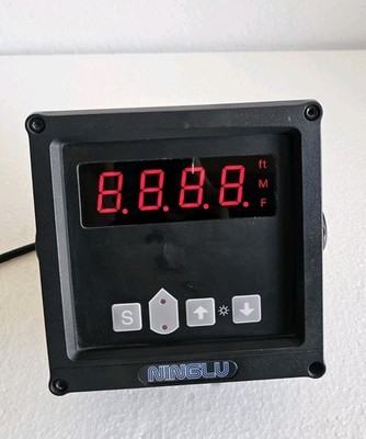 NINGLU IR261 Digital Depth Repeater Signaleingang NMEA 0183 getestet...