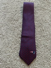 New England Patriots Neck Tie Red & Blue Eagles Wings NWOT