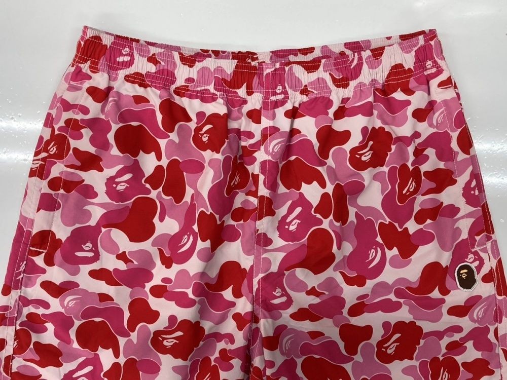 A Bathing Ape ABC Camo Beach Shorts Mens Polyester Multicolor Used From Japan thumbnail 3