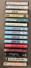 Lot of 15 Vintage Cassette Tapes Big Band 50s 60s Music Collections Classics