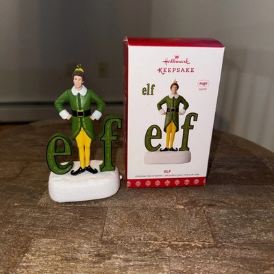 Hallmark Keepsake Buddy the Elf Ornament Will Ferrell 2017 Sound Magic522-17