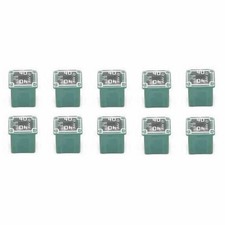 10 Pc Automotive Low Profile JCASE Fuse 40 Amp Fuse Kit for Ford, Chevy/GM, N...