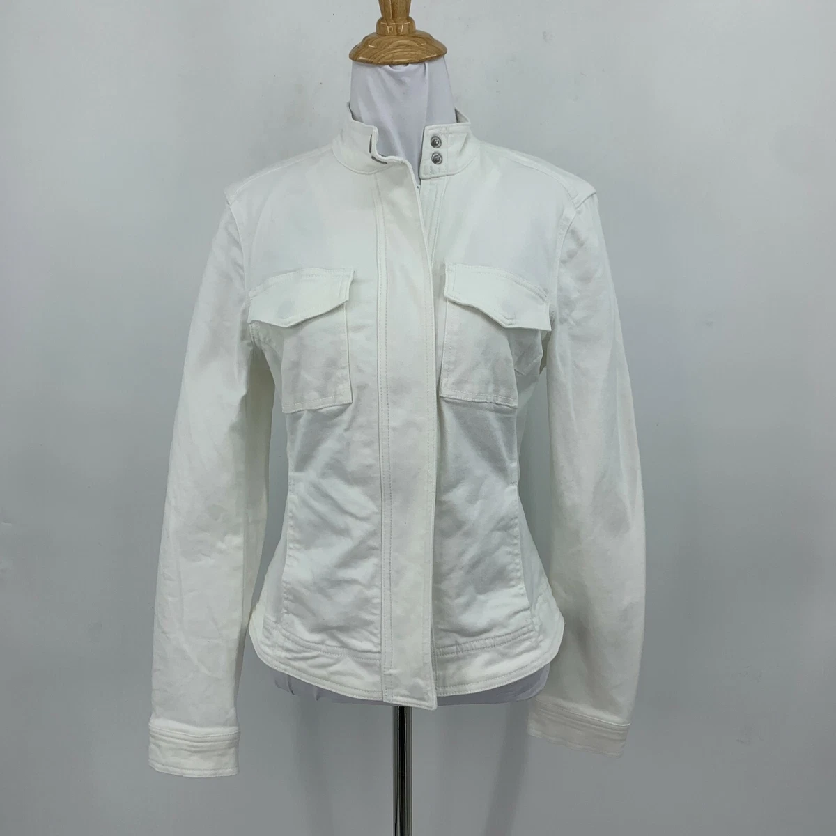 Liverpool white store jean jacket