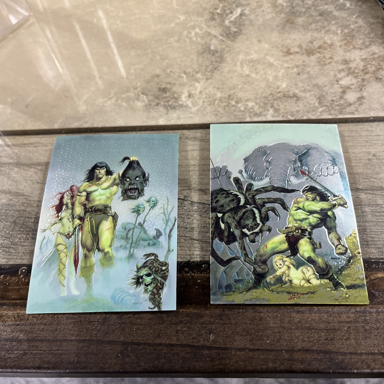 1994 CONAN THE BARBARIAN SERIES 2 CHROMIUM COMIC TRADING CARD