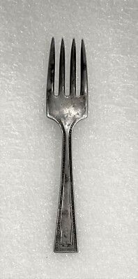 Lady Helen Silver Seal Art Deco Fork by Yourex
