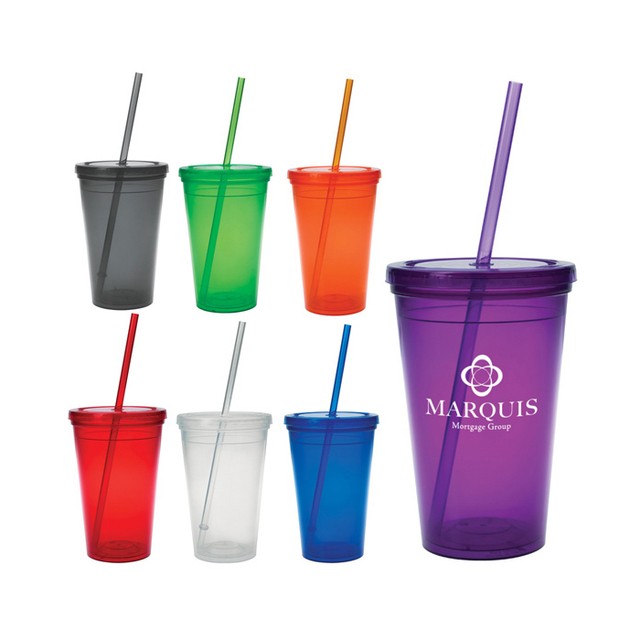 60 Custom Double Wall Tumblers, Bulk Promotional Products, Event Party