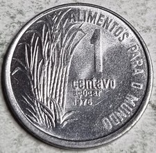 Brazil 1975 1 Centavo - FAO Sugar Cane