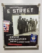 GREETINGS FROM E STREET Story of BRUCE SPRINGSTEEN Hardcover 30 Rare Facsimiles