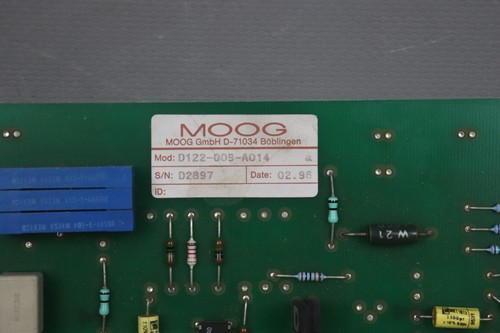 Moog D122-009-A014 D122009A014 Amplifier Card Used - Picture 2 of 6