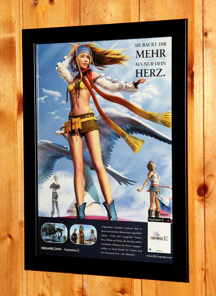 超激レア】 ファイナルファンタジー Ⅹ B2 販促ポスター PS2 当時モノ
