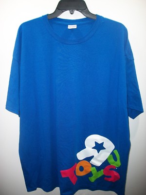 Toys R Us Employee Blue T-Shirt Size 2XL Extra-Extra-Large XXL - NEW - Genuine