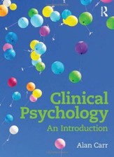 Image of Clinical Psychology: An Introduction, Carr 9780415683975 Fast Free Shipp PB..