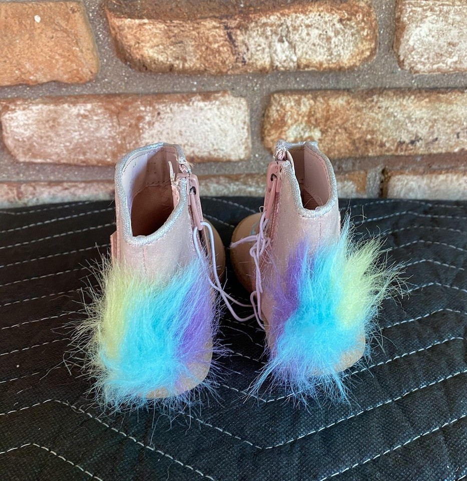 New Cat & Jack Unicorn Boots Size Toddler 5 + Beanie Baby eBay