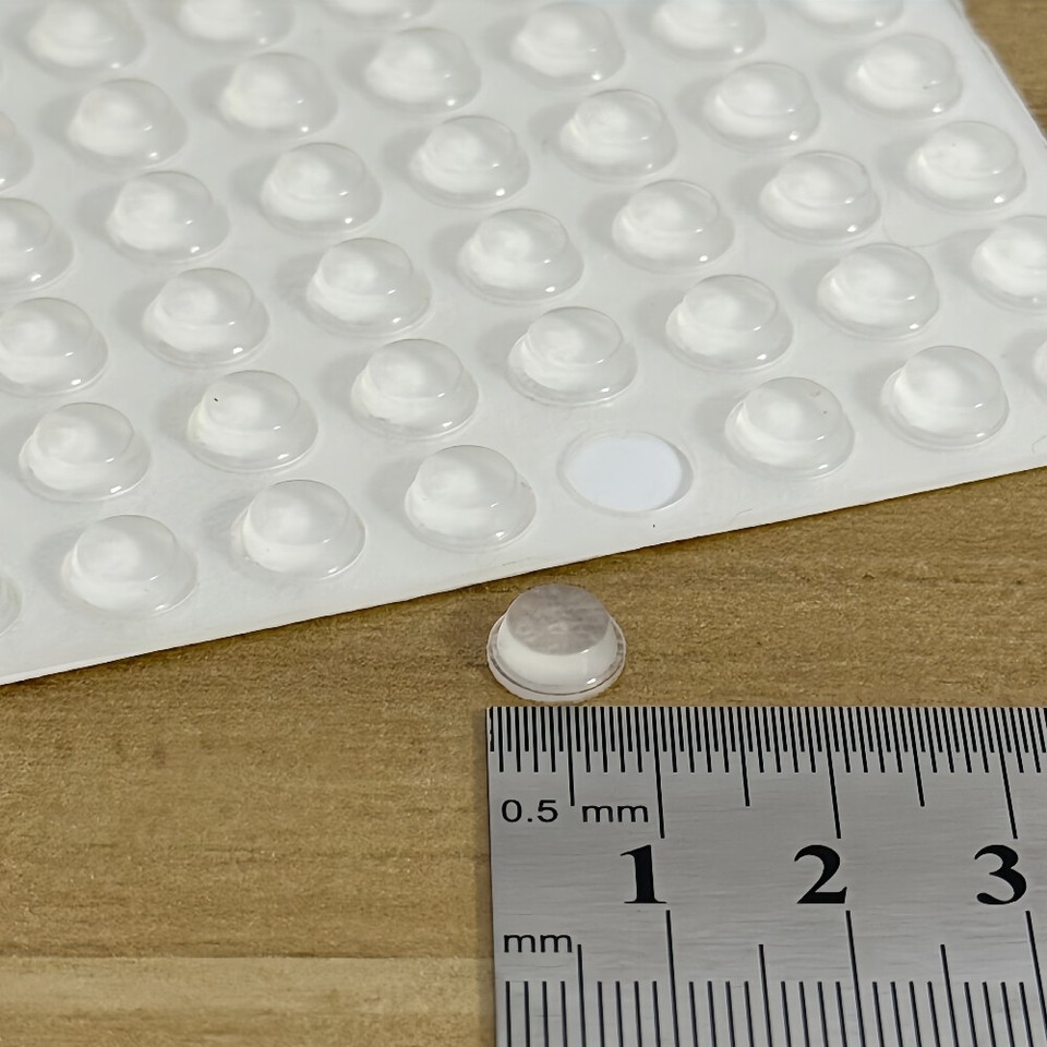 Outus Clear Rubber Feet Adhesive Bumper Pads Self Stick Bumpers Sound