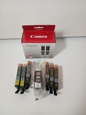 Canon 250 251 Ink Cartridge PGI250 CLI251 9 7 black 2 yellow NEW OEM Genuine