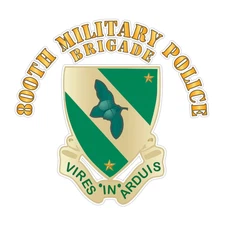 800th Military Police Brigade Bumper Sticker Military Vinyl Soldier Decal 5"