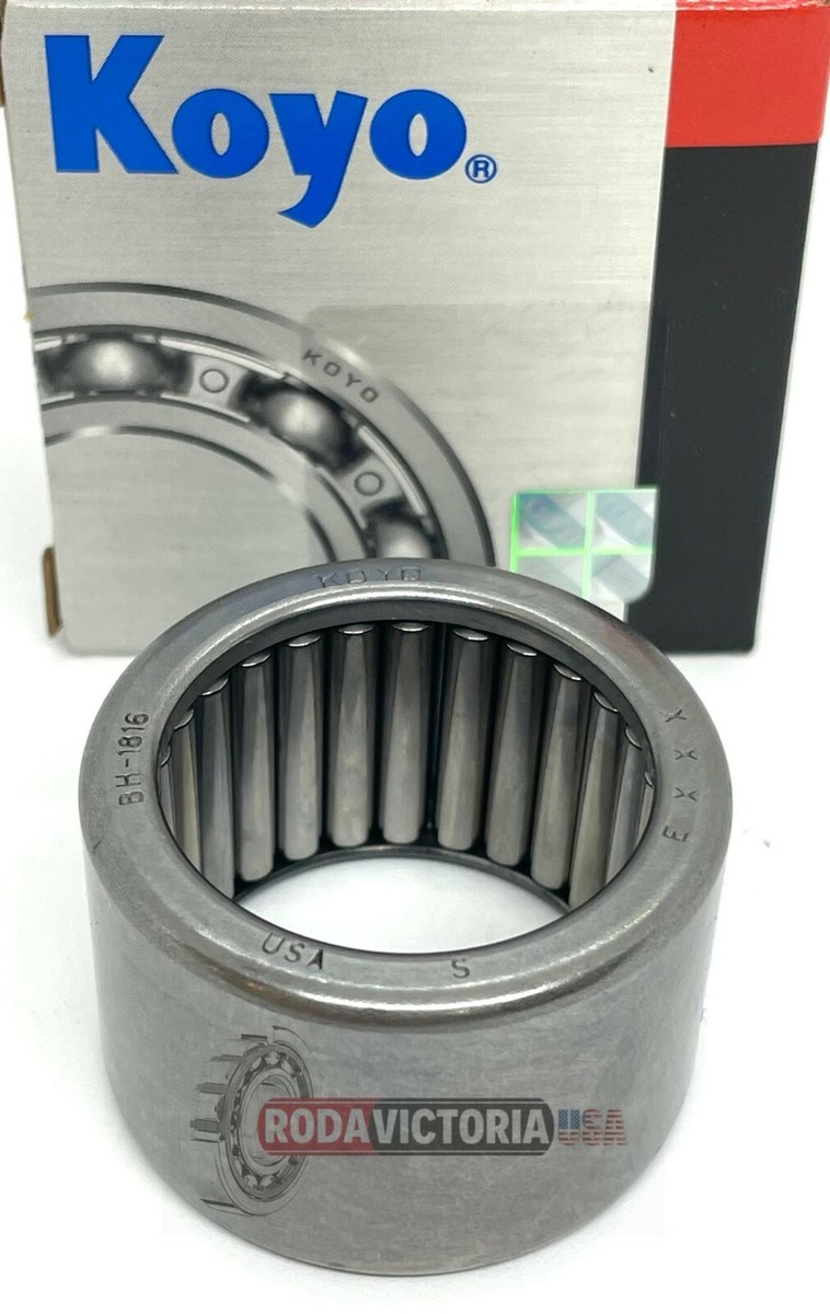 KOYO USA BH1816 Drawn Cup Needle Roller Bearing, Open End 1 1/8
