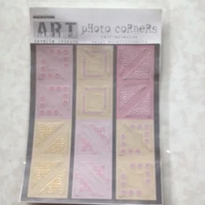 CREATIVE IMAGINATIONS Art Warehouse PHOTO CORNERS STURDY ADHESIVE CORNERS 24 PCS